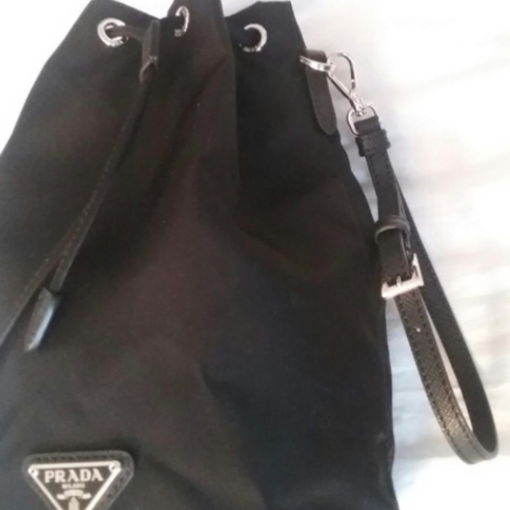 Prada bucket bag